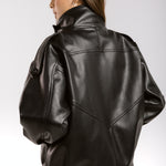 Main Leather Jacket Black - AB ESSENTIALS