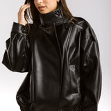 Main Leather Jacket Black - AB ESSENTIALS