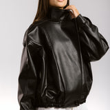 Main Leather Jacket Black - AB ESSENTIALS