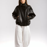 Main Leather Jacket Black - AB ESSENTIALS