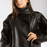 Main Leather Jacket Black - AB ESSENTIALS