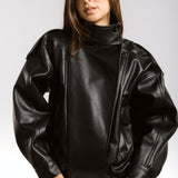 Main Leather Jacket Black - AB ESSENTIALS