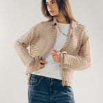 Mesh Cardigan Cafe - AB ESSENTIALS