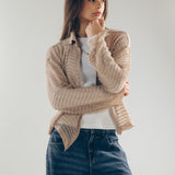 Mesh Cardigan Cafe - AB ESSENTIALS