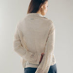 Mesh Cardigan Off White - AB ESSENTIALS