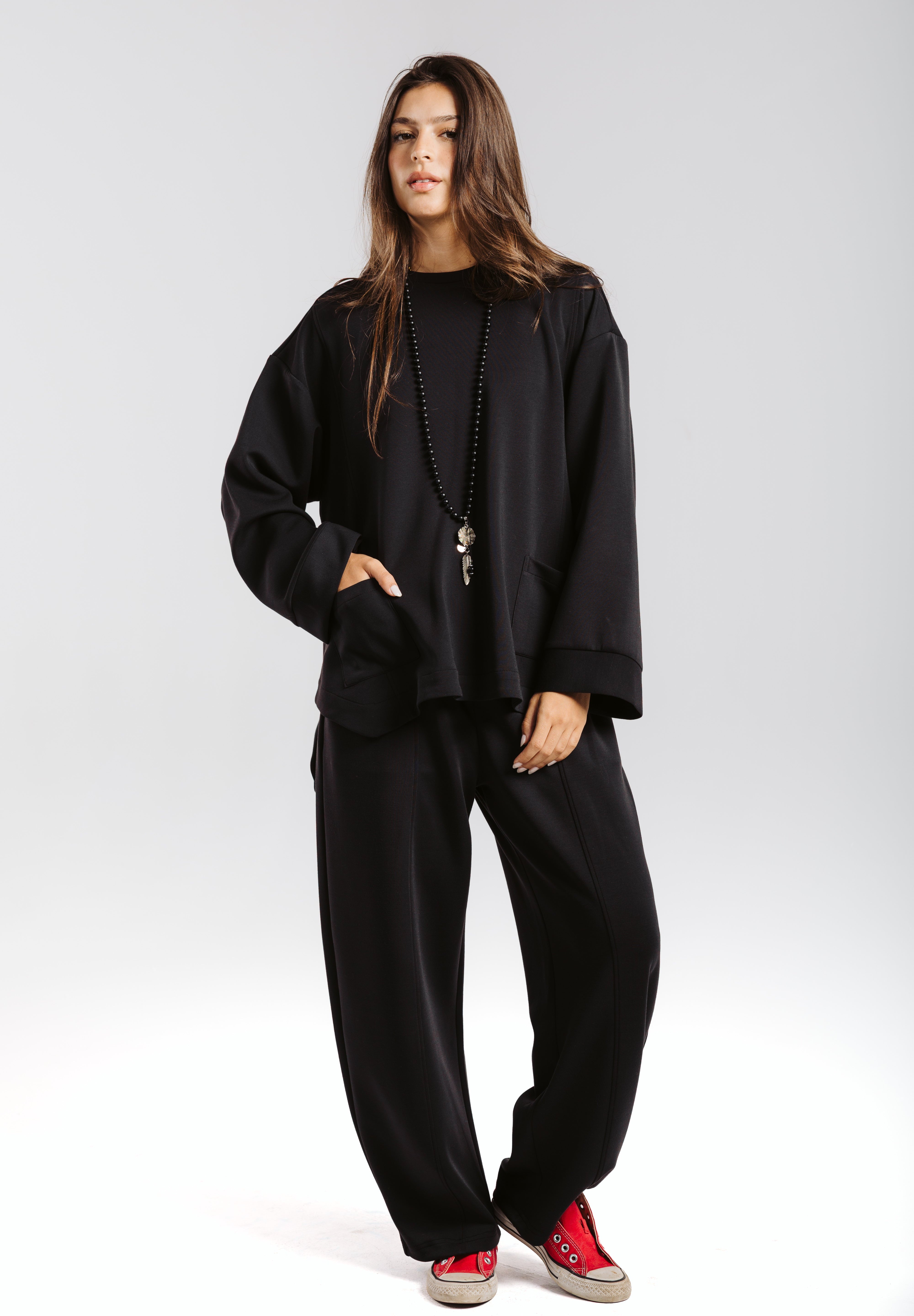Mist Oysho Set Black - AB ESSENTIALS