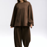 Mist Oysho Set Brown - AB ESSENTIALS