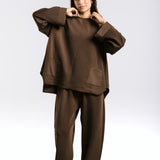 Mist Oysho Set Brown - AB ESSENTIALS