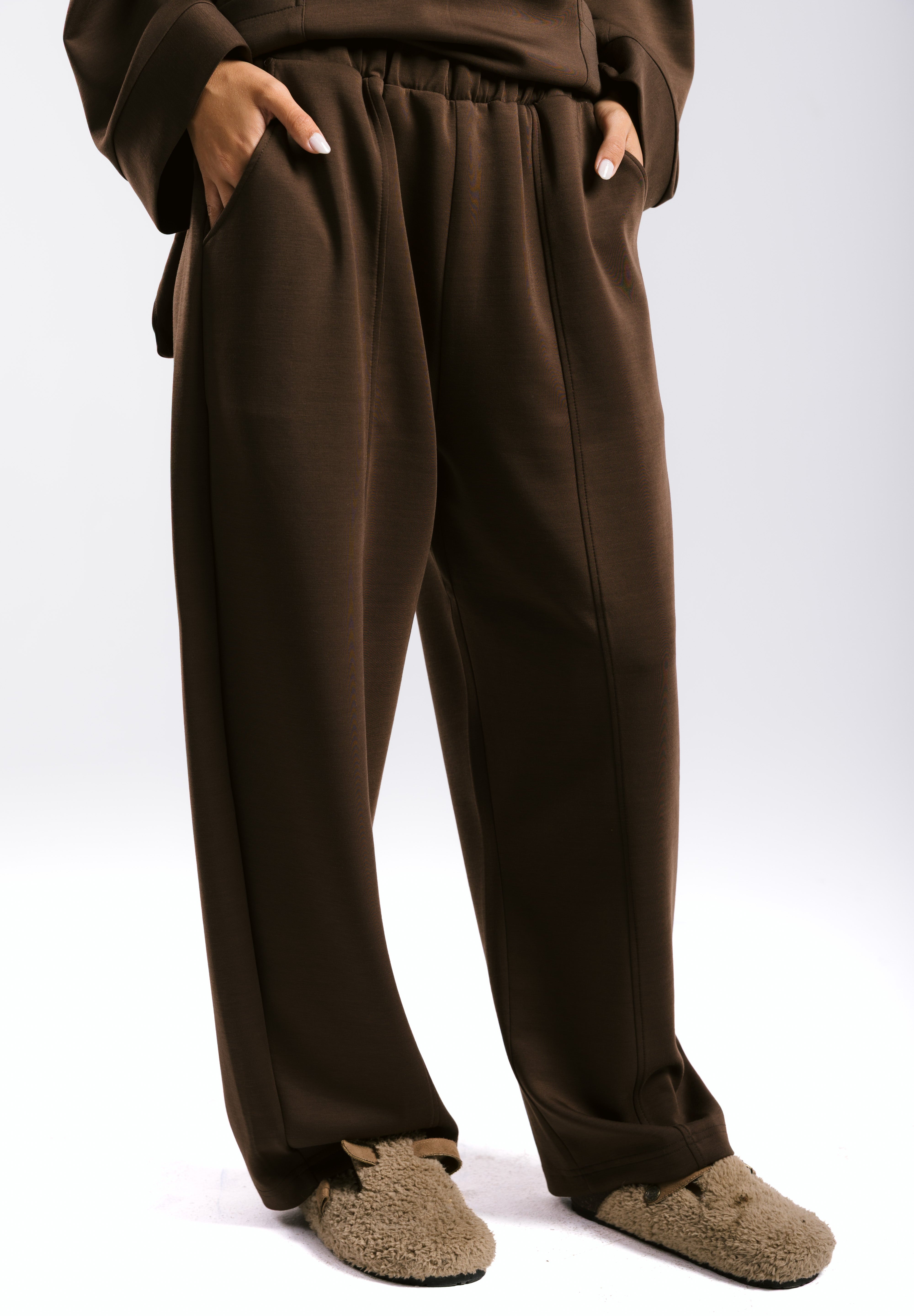 Mist Oysho Set Brown - AB ESSENTIALS