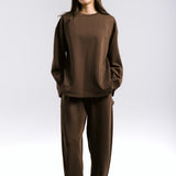 Mist Oysho Set Brown - AB ESSENTIALS