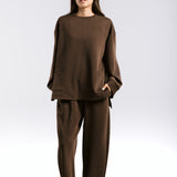 Mist Oysho Set Brown - AB ESSENTIALS