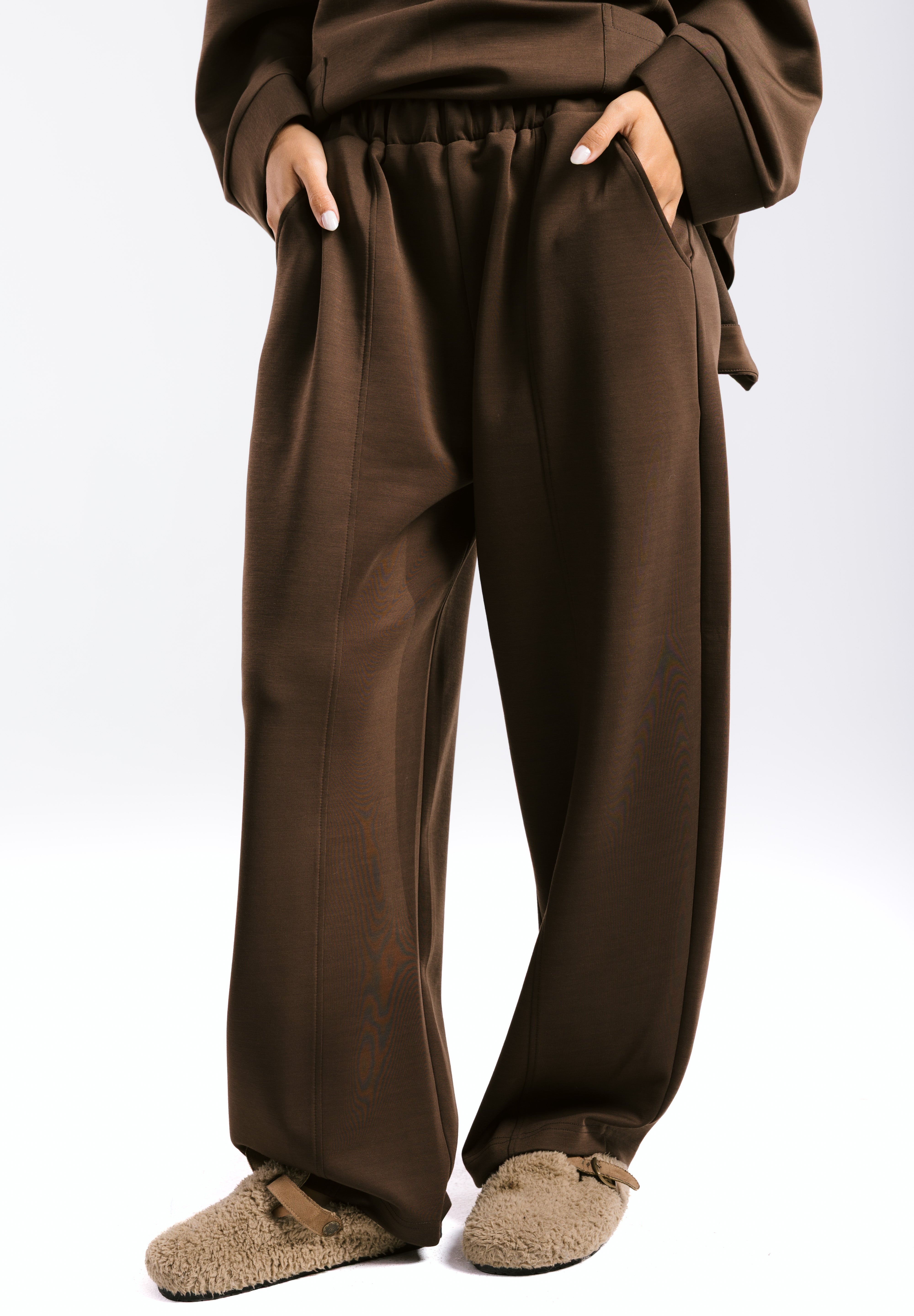 Mist Oysho Set Brown - AB ESSENTIALS