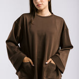 Mist Oysho Set Brown - AB ESSENTIALS