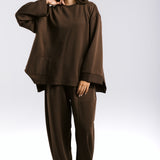 Mist Oysho Set Brown - AB ESSENTIALS
