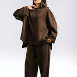 Mist Oysho Set Brown - AB ESSENTIALS