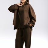 Mist Oysho Set Brown - AB ESSENTIALS