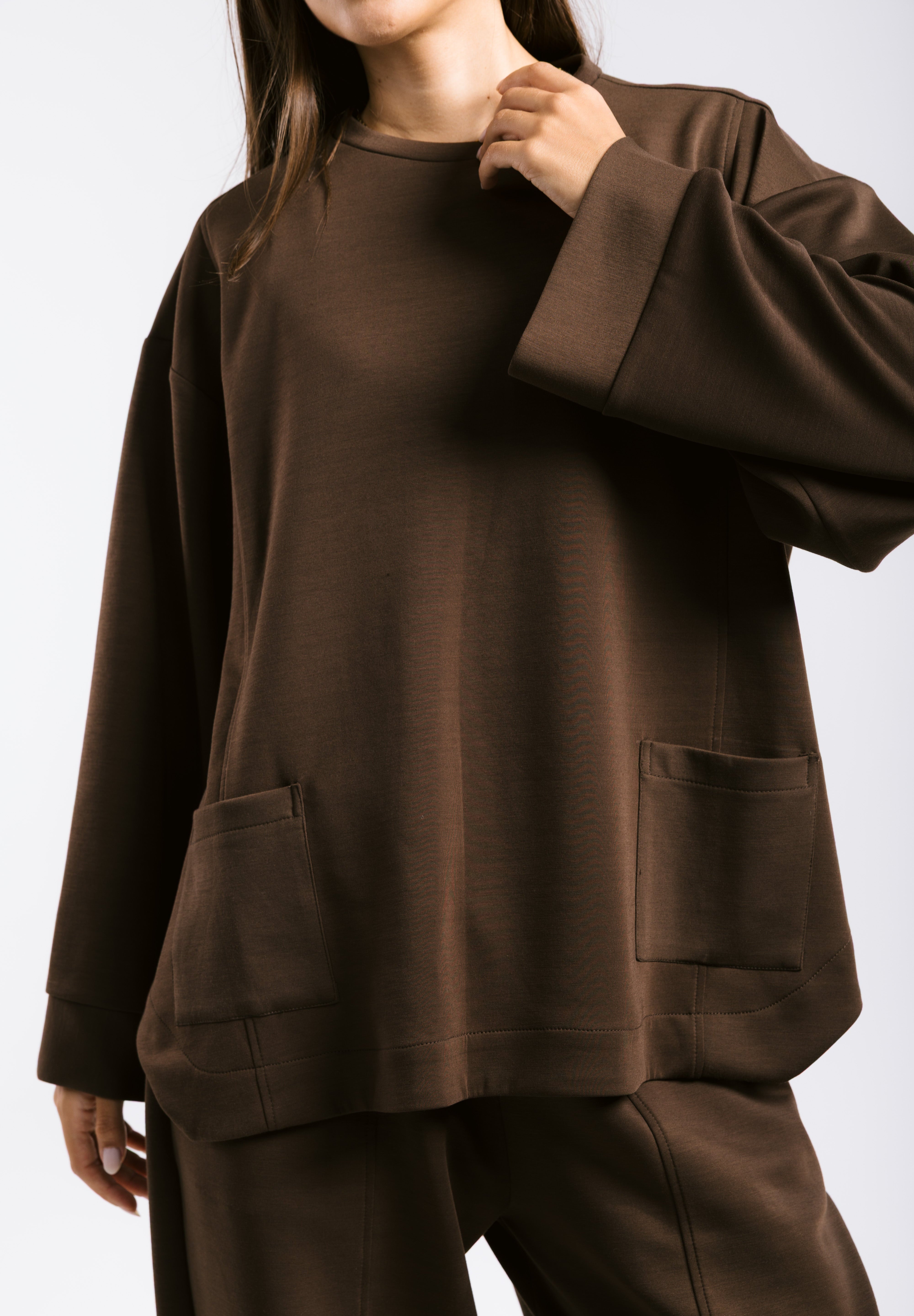Mist Oysho Set Brown - AB ESSENTIALS