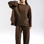 Mist Oysho Set Brown - AB ESSENTIALS
