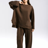 Mist Oysho Set Brown - AB ESSENTIALS