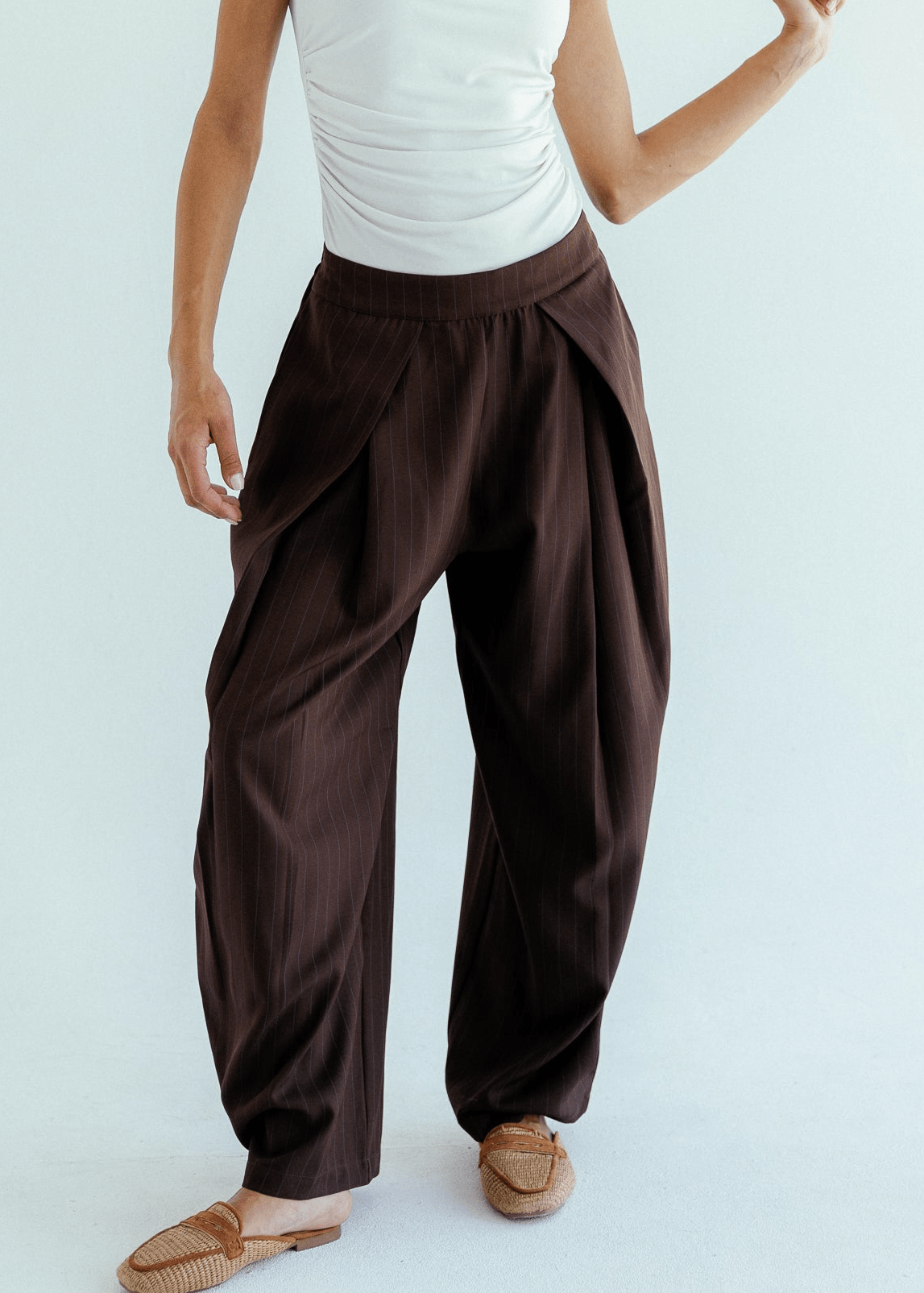 New Bestie Pants Brown - AB ESSENTIALS