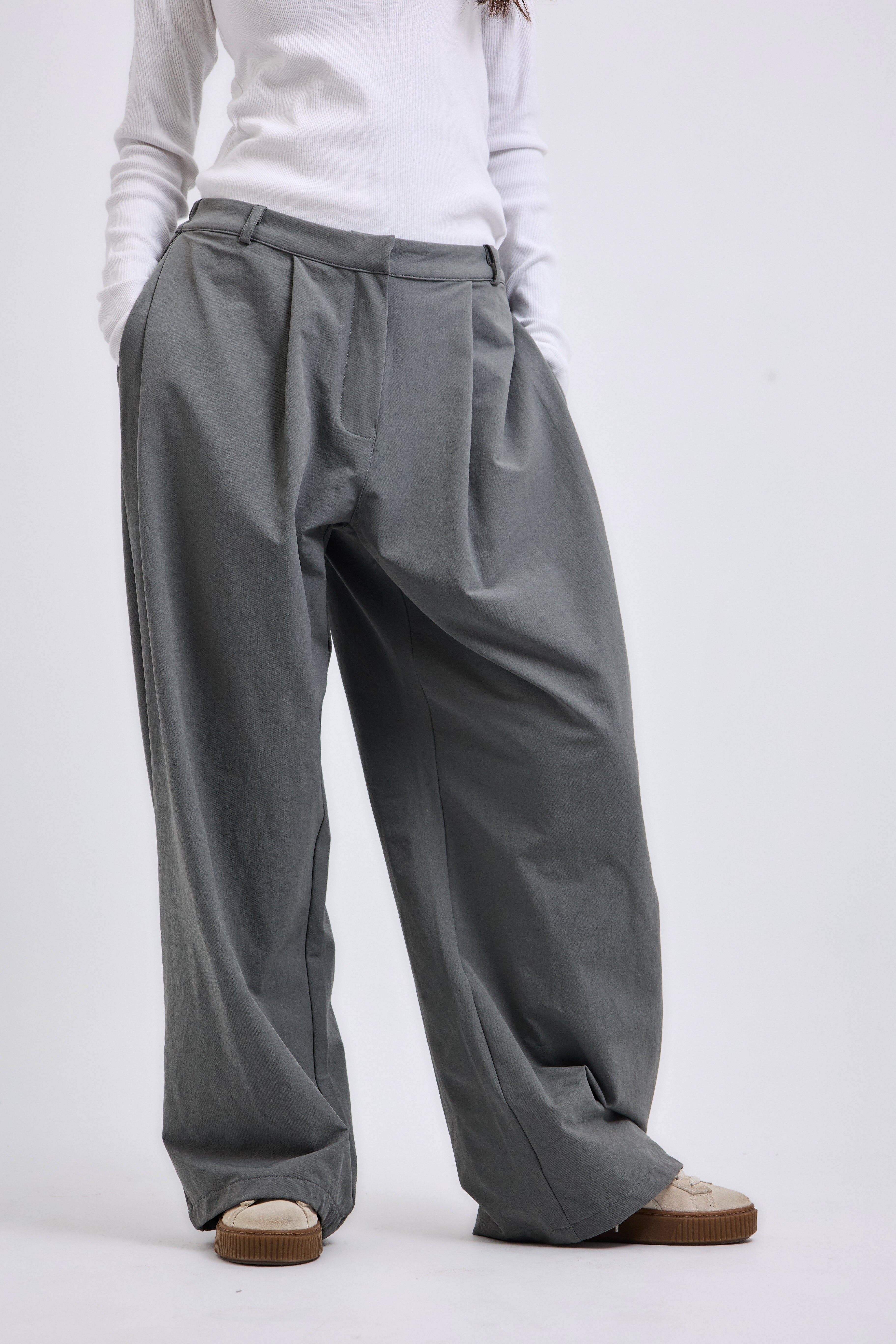 On Point Pants Grey - AB ESSENTIALS