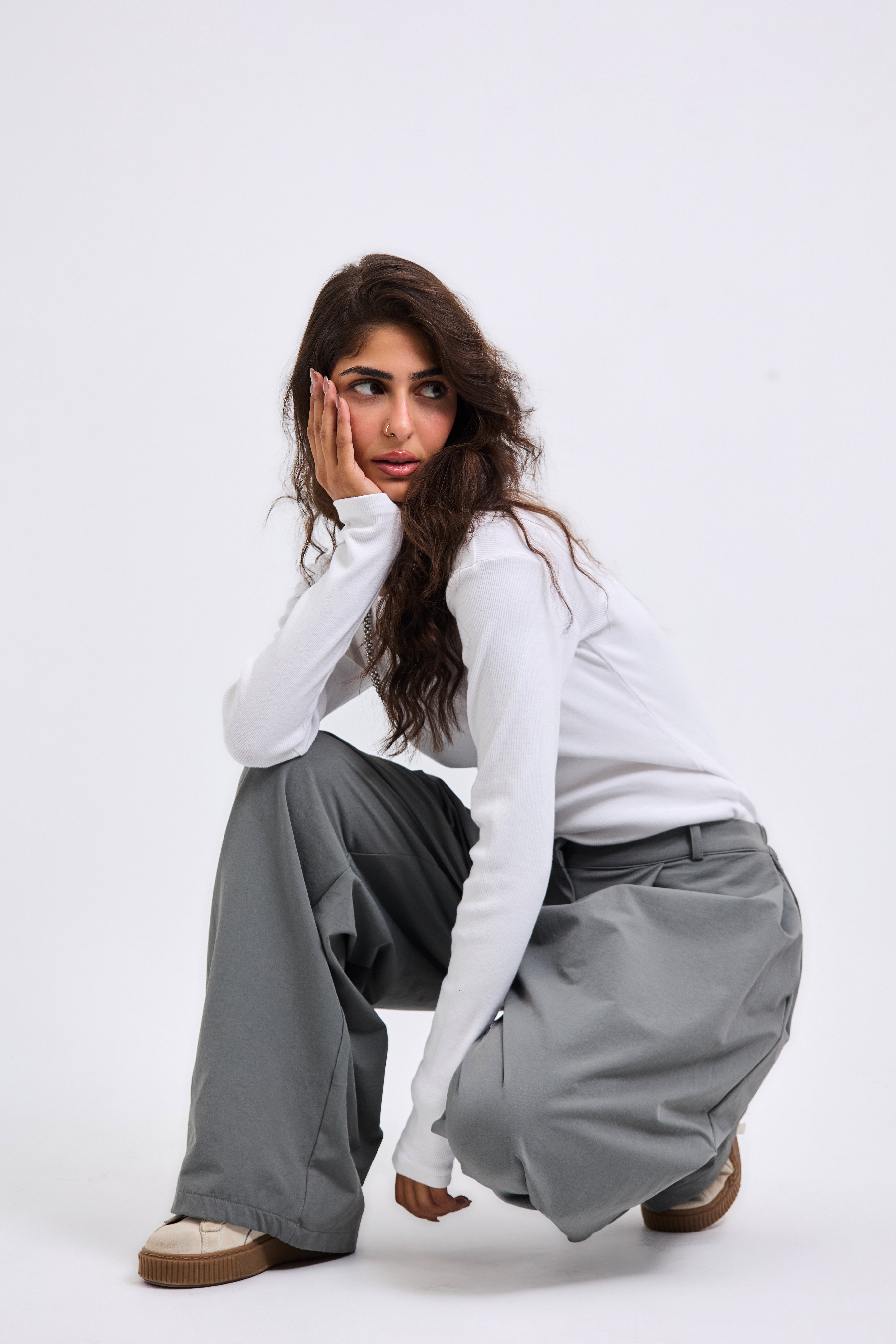 On Point Pants Grey - AB ESSENTIALS