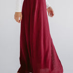 Seashell Skirt Burgundy - AB ESSENTIALS