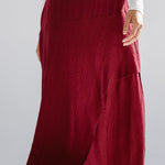 Seashell Skirt Burgundy - AB ESSENTIALS