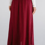 Seashell Skirt Burgundy - AB ESSENTIALS
