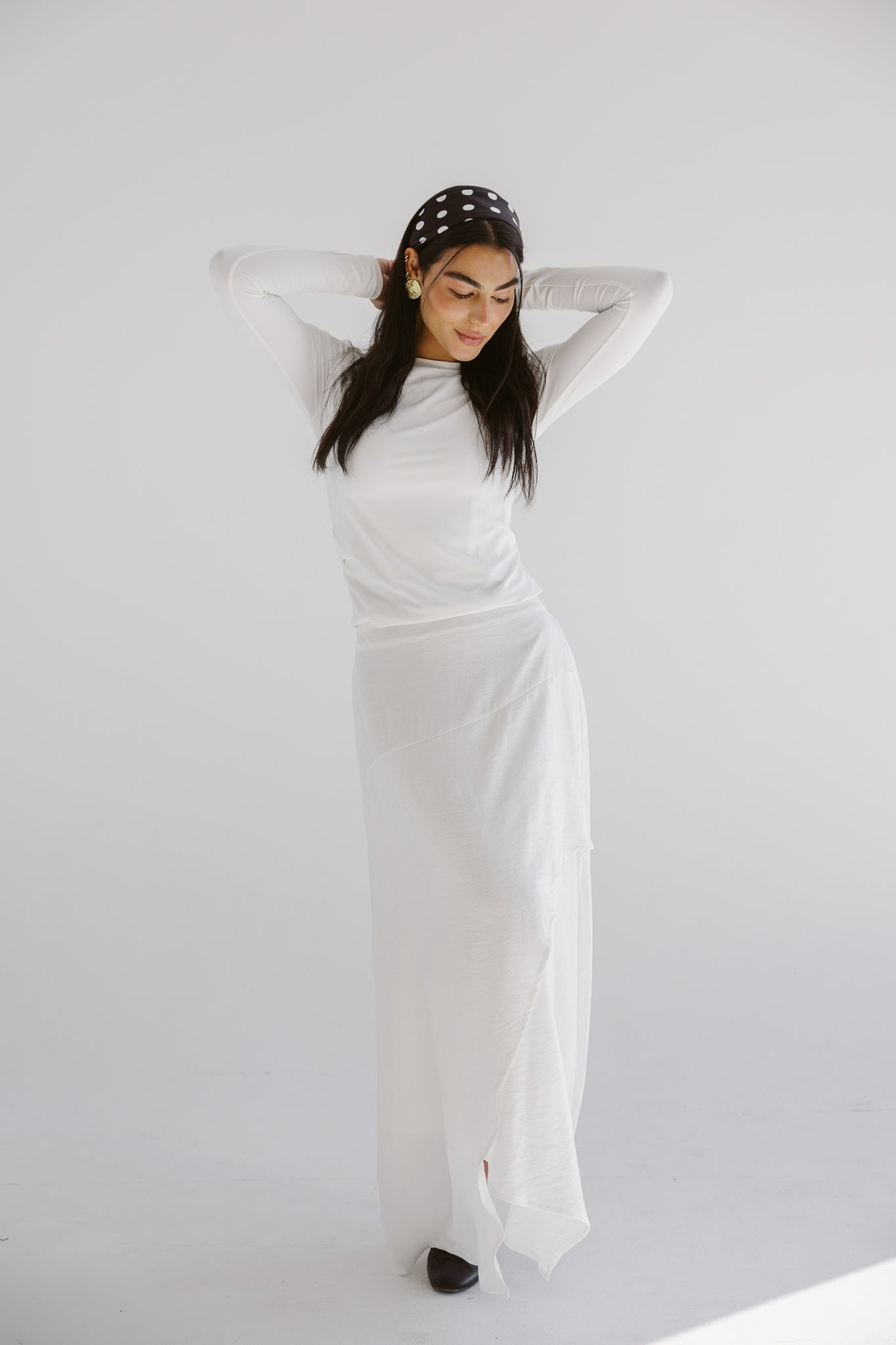 Seashell Skirt White - AB ESSENTIALS