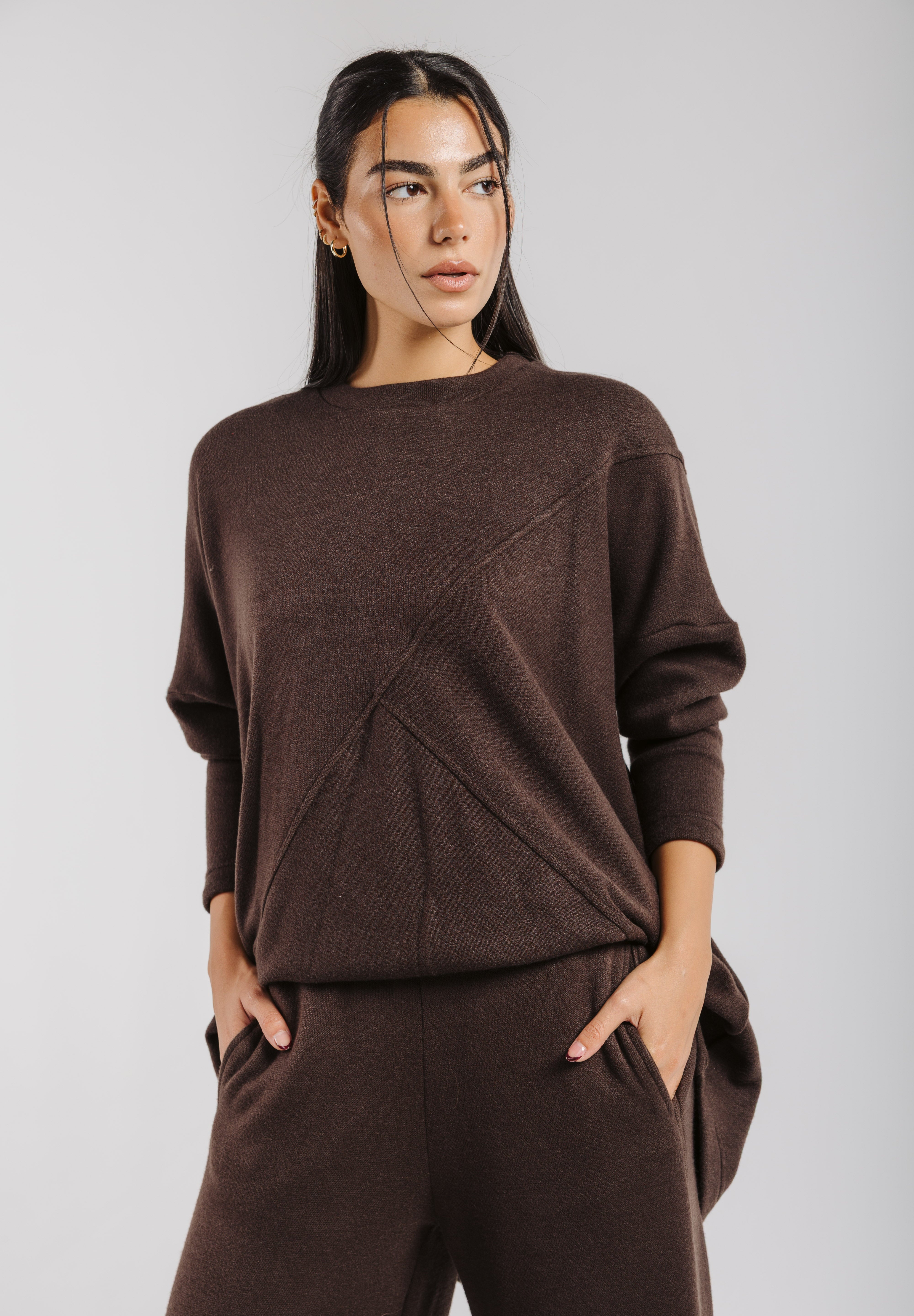 Serena Trico Set Brown - AB ESSENTIALS