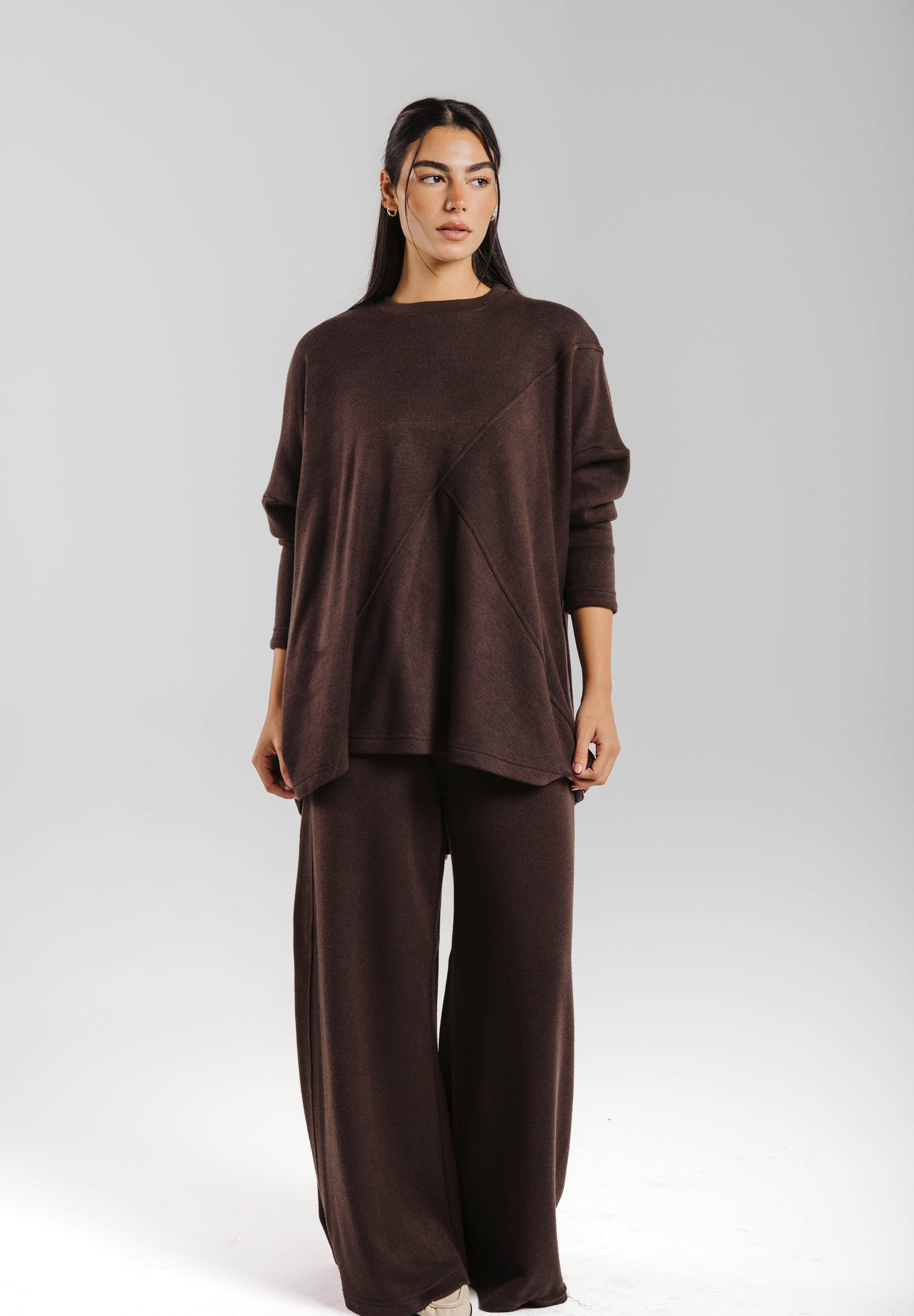 Serena Trico Set Brown - AB ESSENTIALS