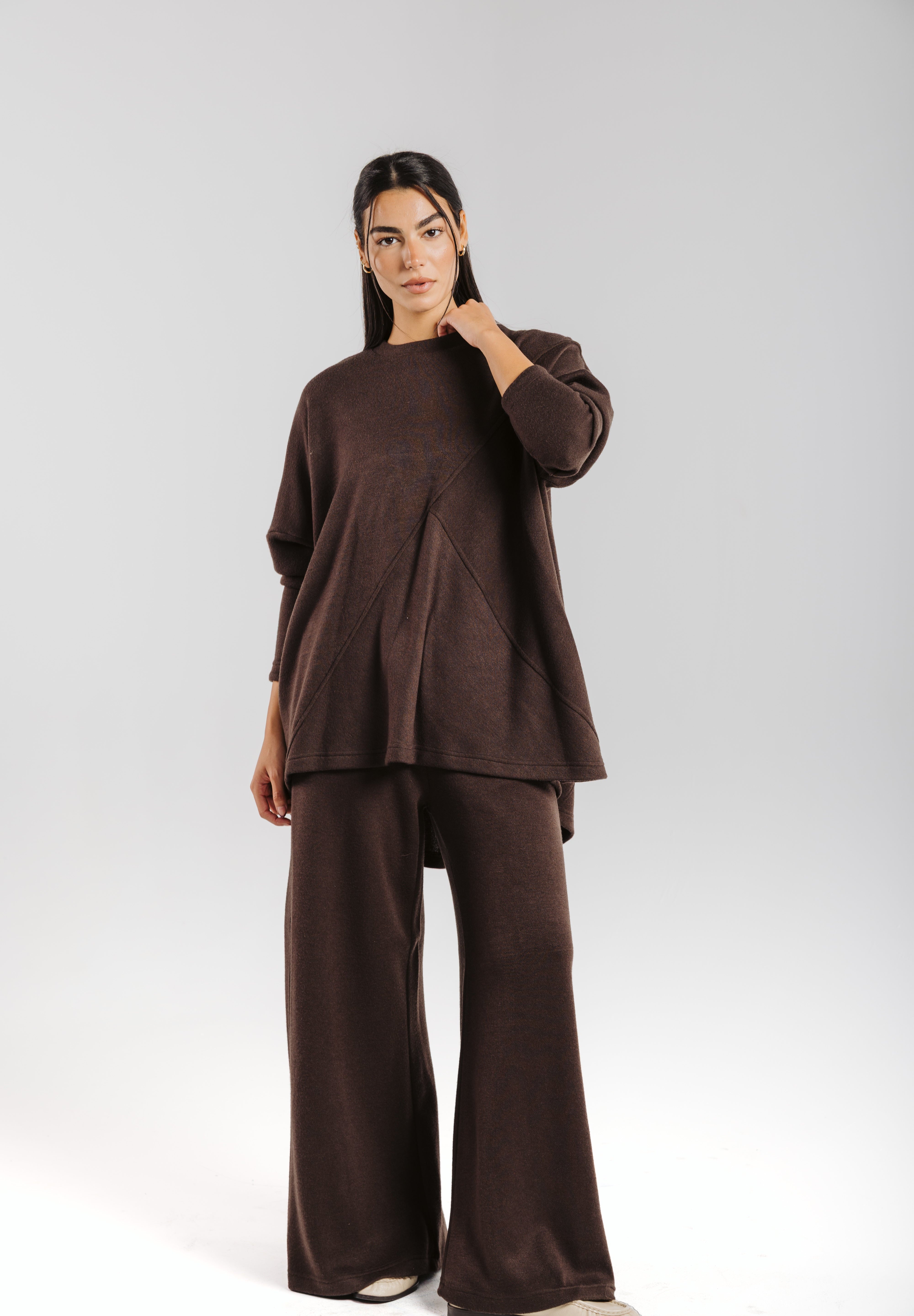 Serena Trico Set Brown - AB ESSENTIALS