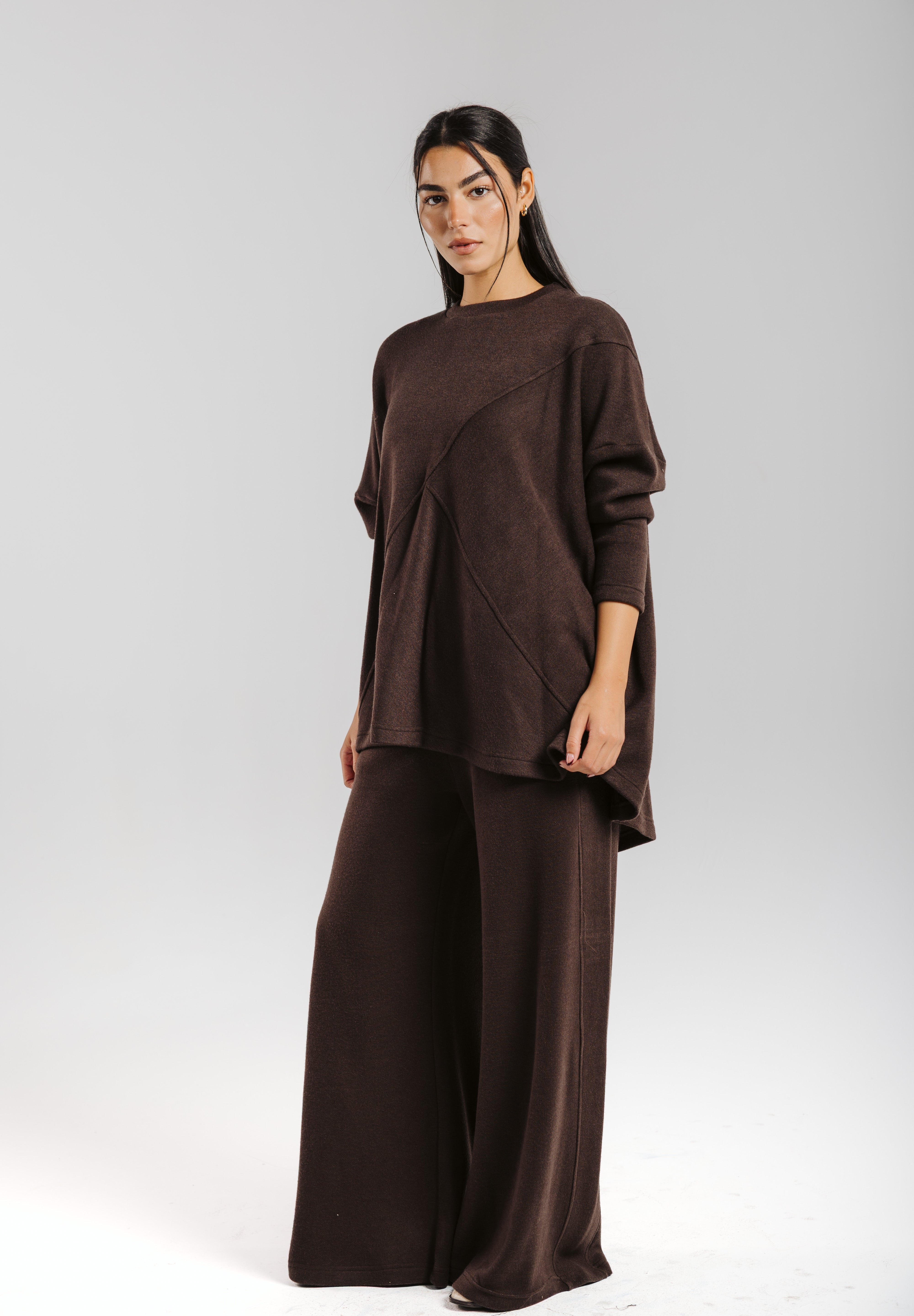 Serena Trico Set Brown - AB ESSENTIALS
