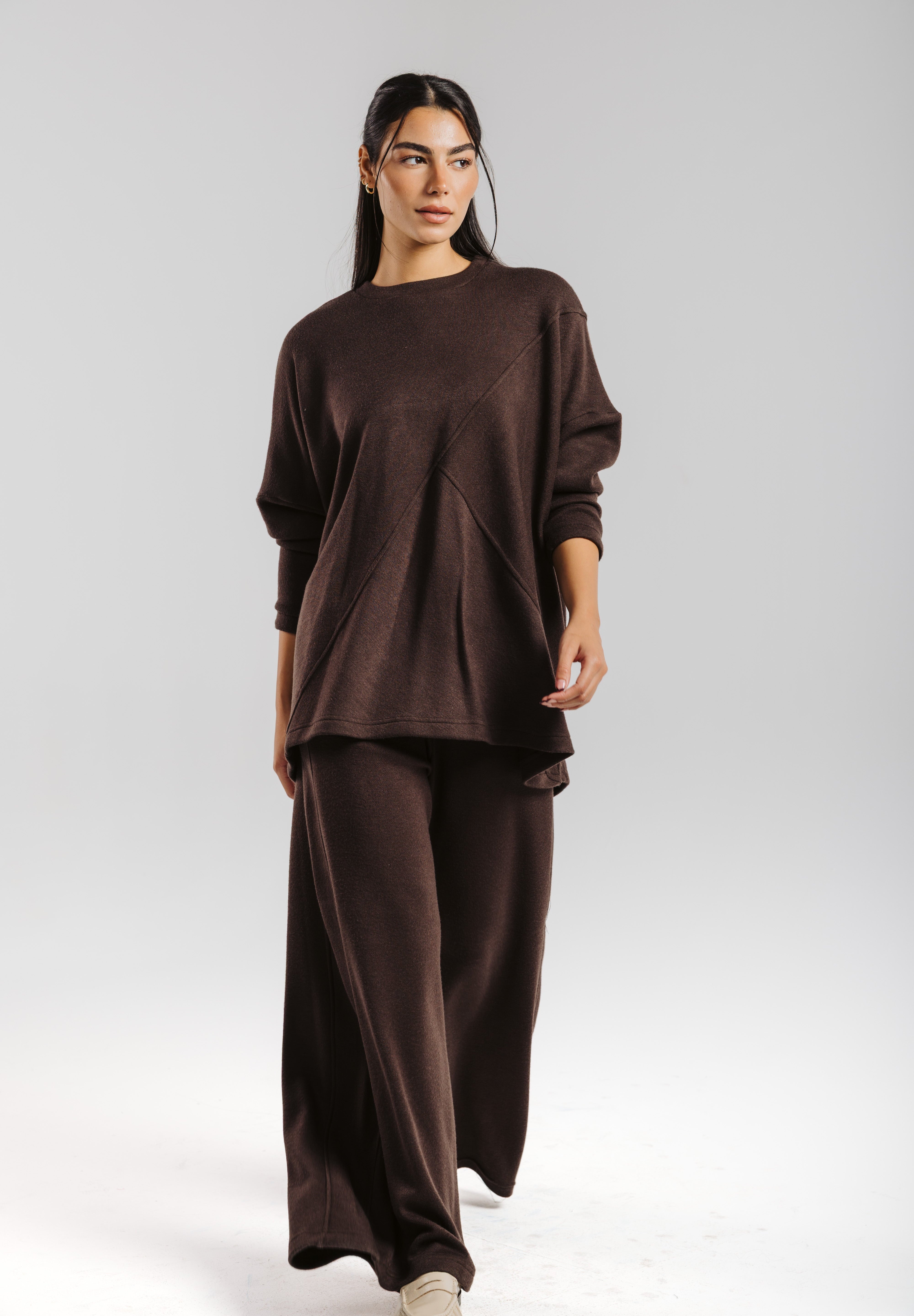 Serena Trico Set Brown - AB ESSENTIALS
