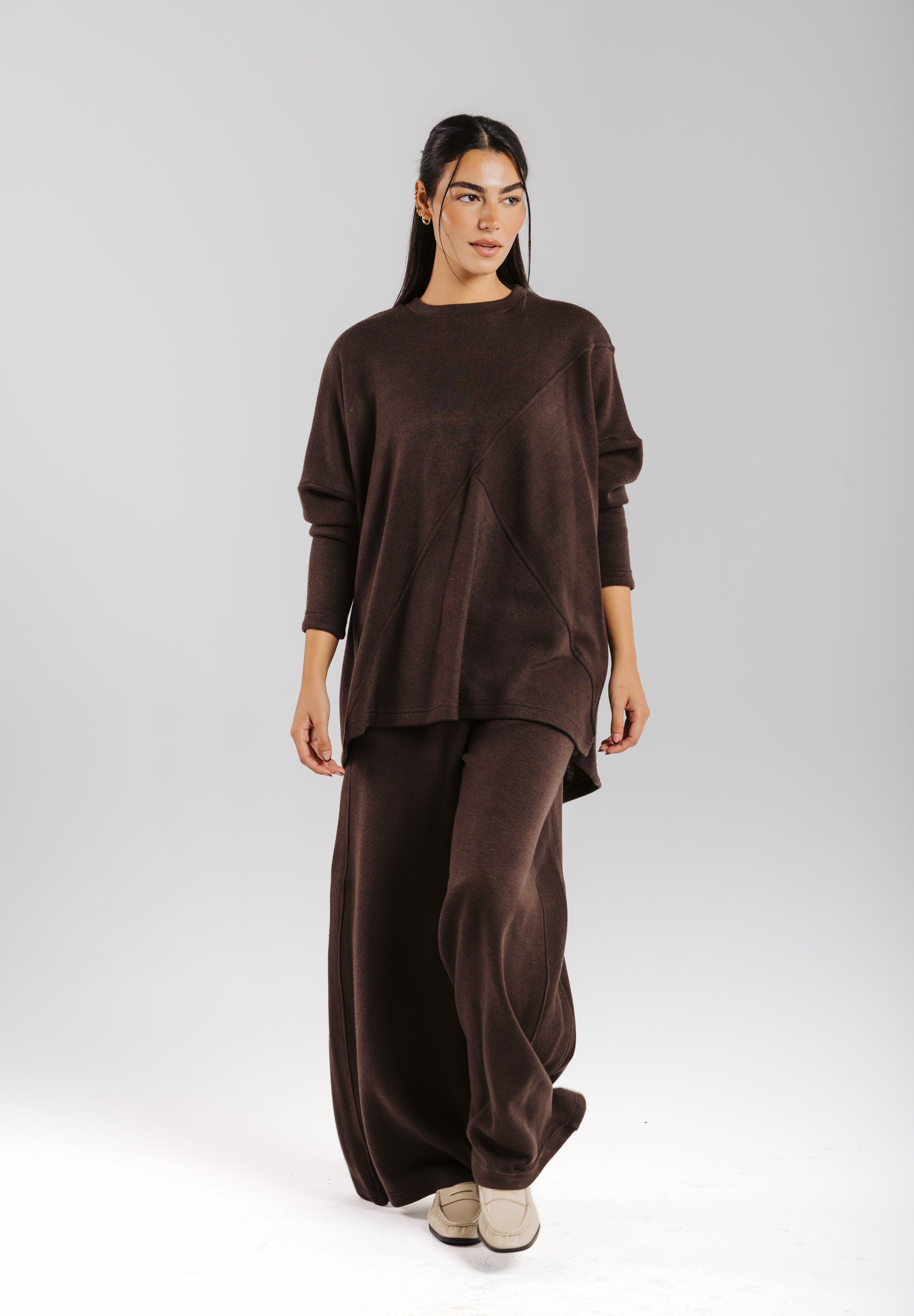 Serena Trico Set Brown - AB ESSENTIALS