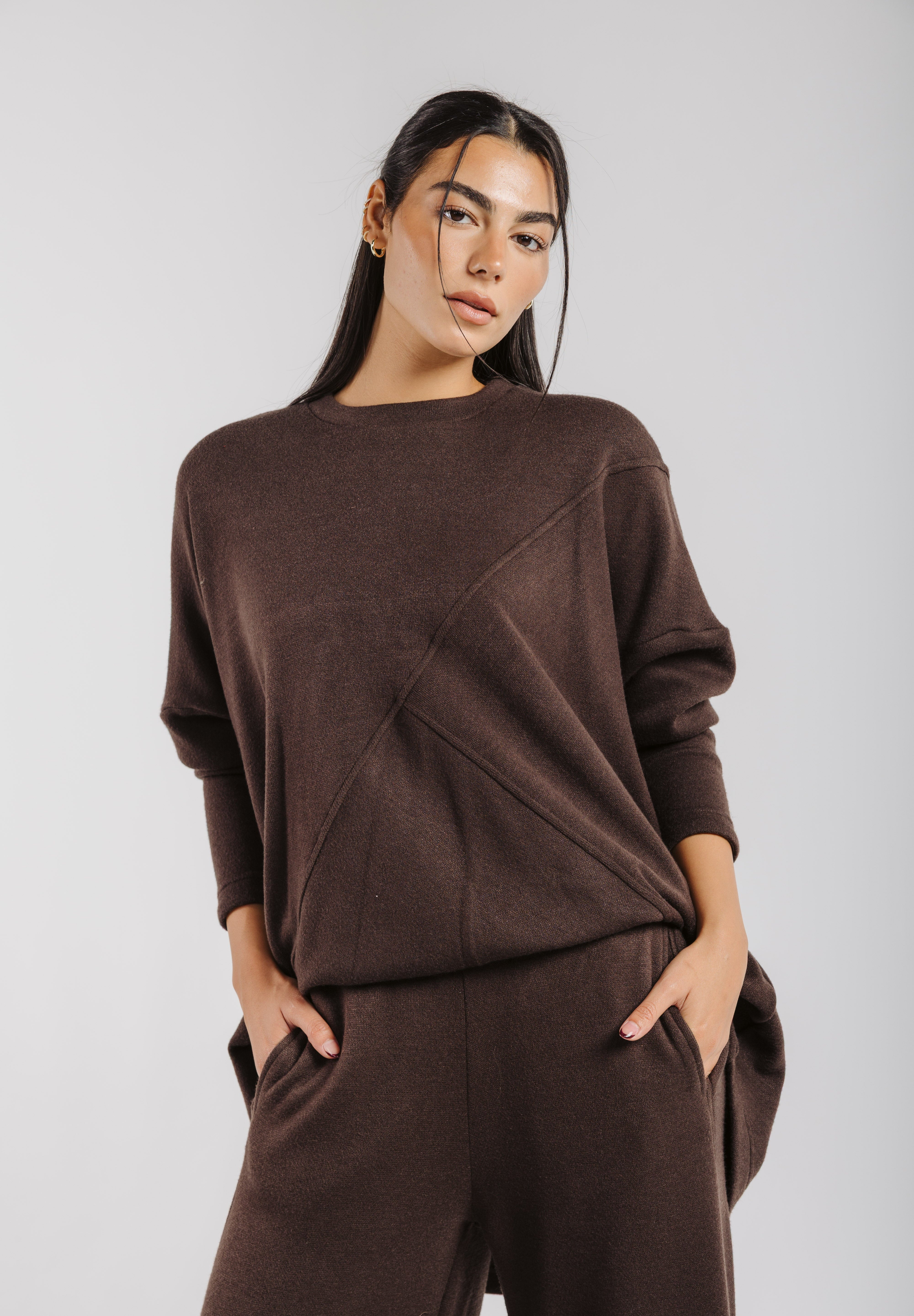 Serena Trico Set Brown - AB ESSENTIALS