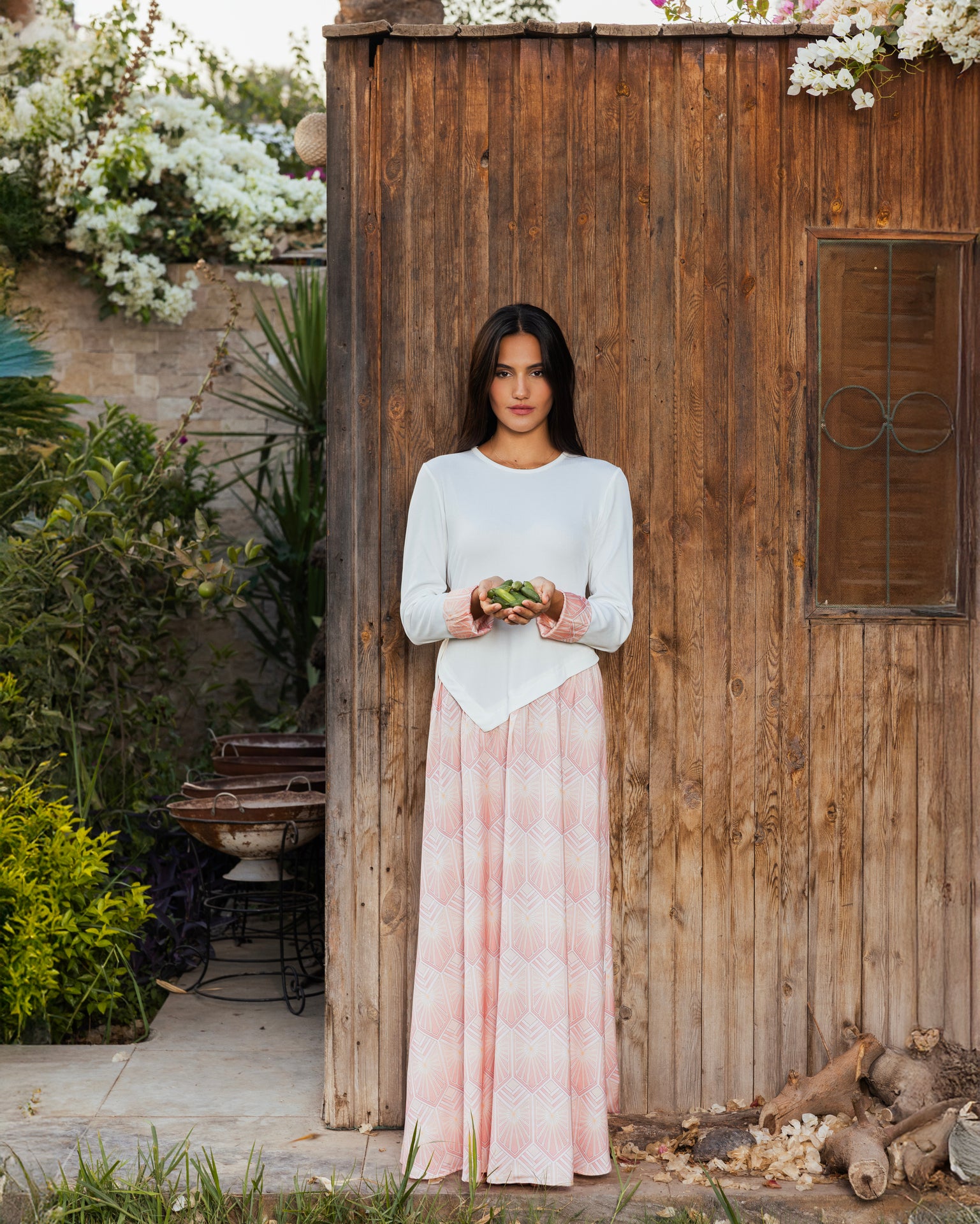 Solea Dress Rose - AB ESSENTIALS