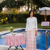 Solea Dress Rose - AB ESSENTIALS