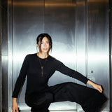 Sparkle black denim - AB ESSENTIALS