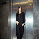 Sparkle black denim - AB ESSENTIALS
