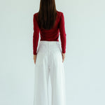 Sparkle white denim - AB ESSENTIALS