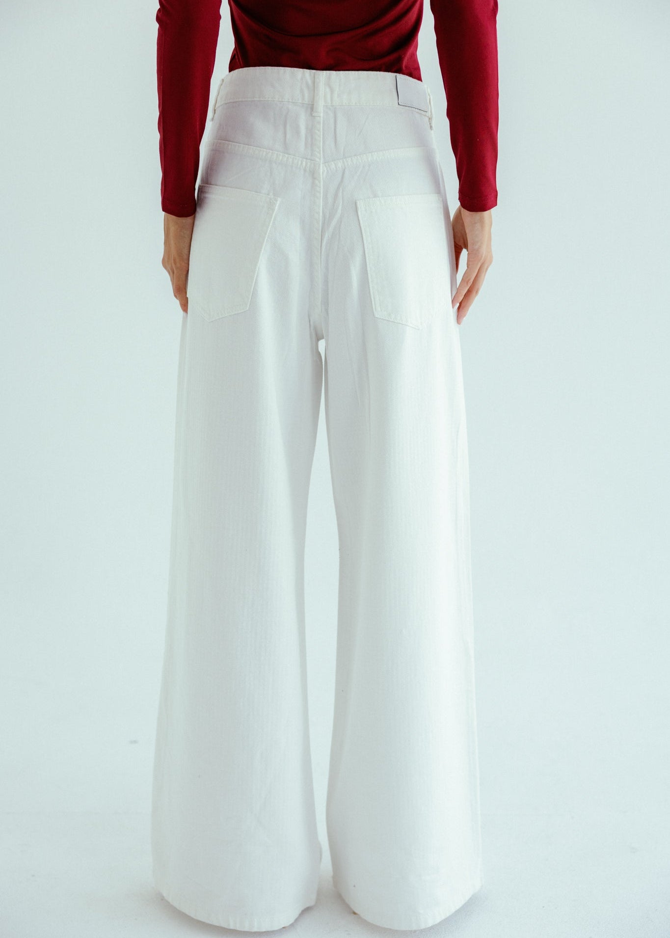 Sparkle white denim - AB ESSENTIALS
