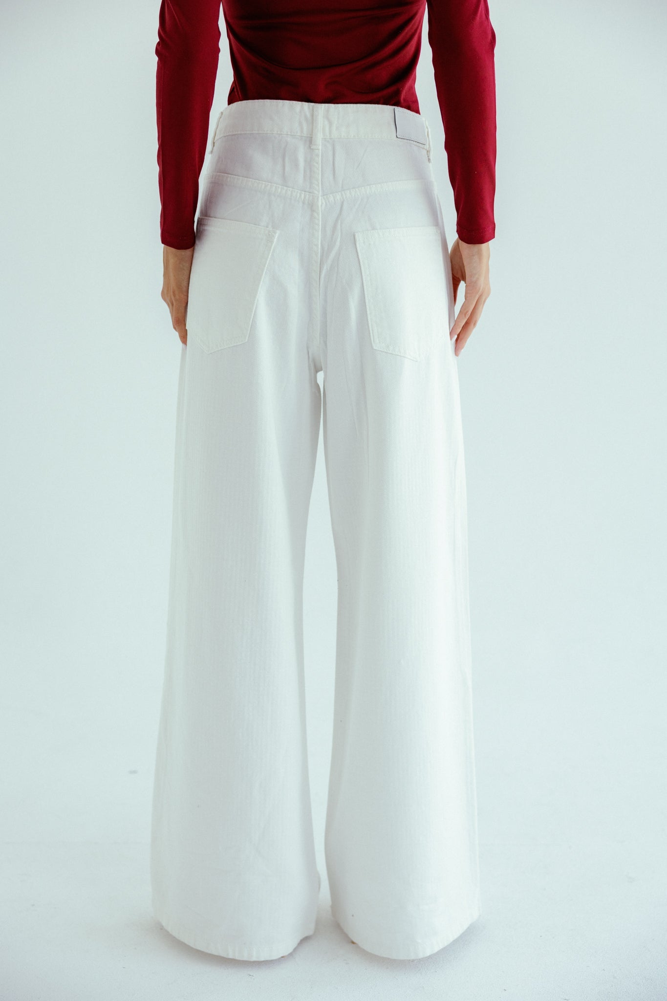 Sparkle white denim - AB ESSENTIALS