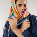 Square Silk Scarf 1 - AB ESSENTIALS