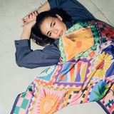 Square Silk Scarf 1 - AB ESSENTIALS