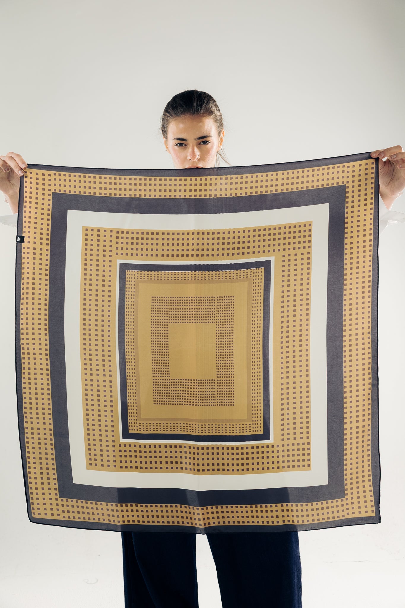 Square Silk Scarf 3 - AB ESSENTIALS