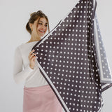 Square Silk Scarf 8 - AB ESSENTIALS