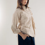 Star Girl Shirt Latte - AB ESSENTIALS