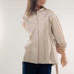 Star Girl Shirt Latte - AB ESSENTIALS